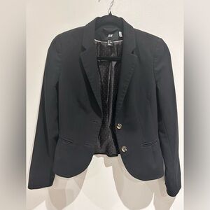 H&M Women's Black Blazer Jacket